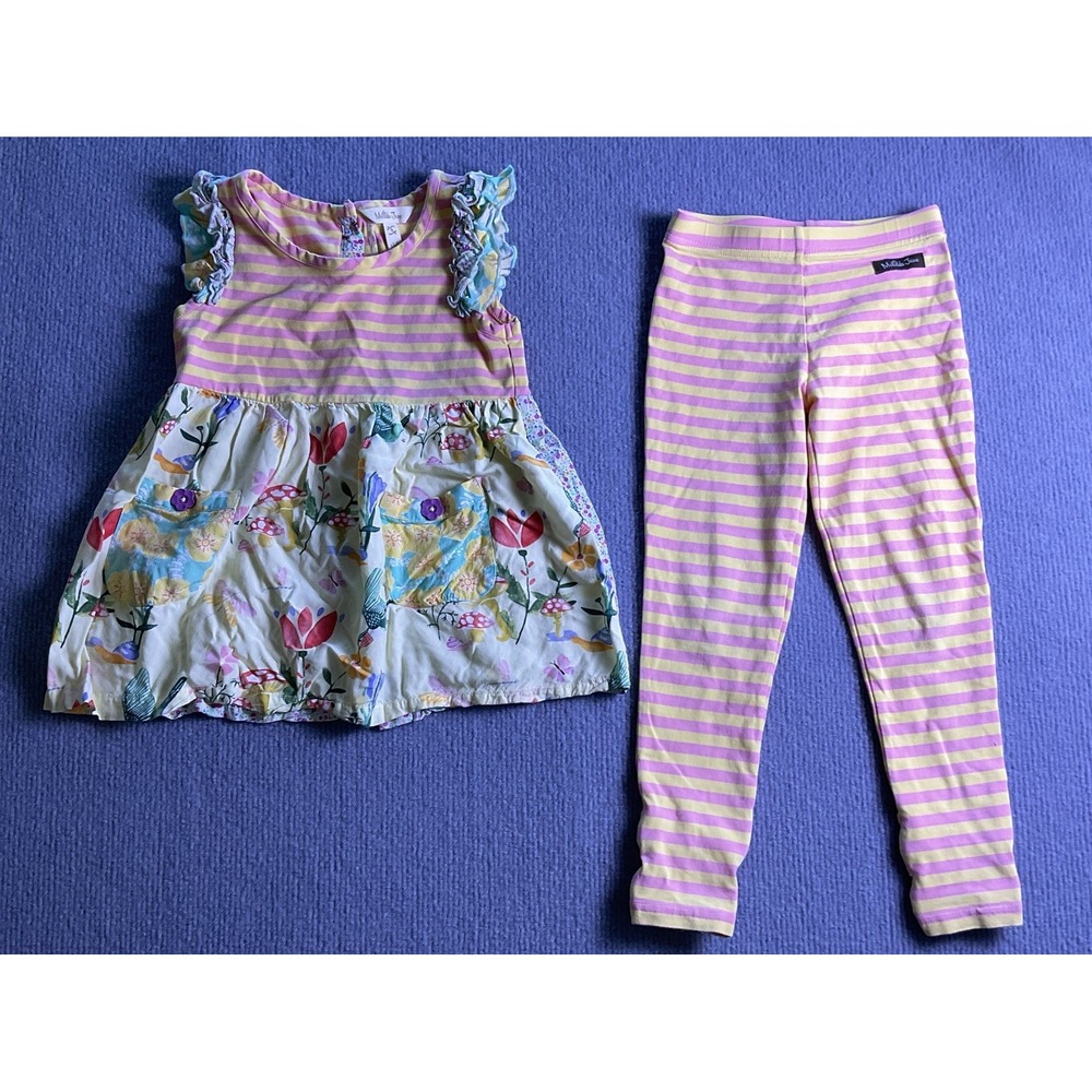 Matilda Jane Tunic Size 6 Mushroom Flower Dress